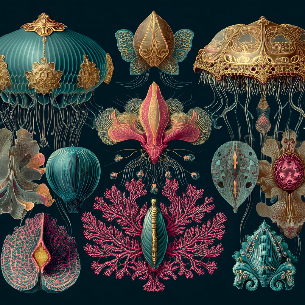Ernst Haeckel Art Forms in Nature