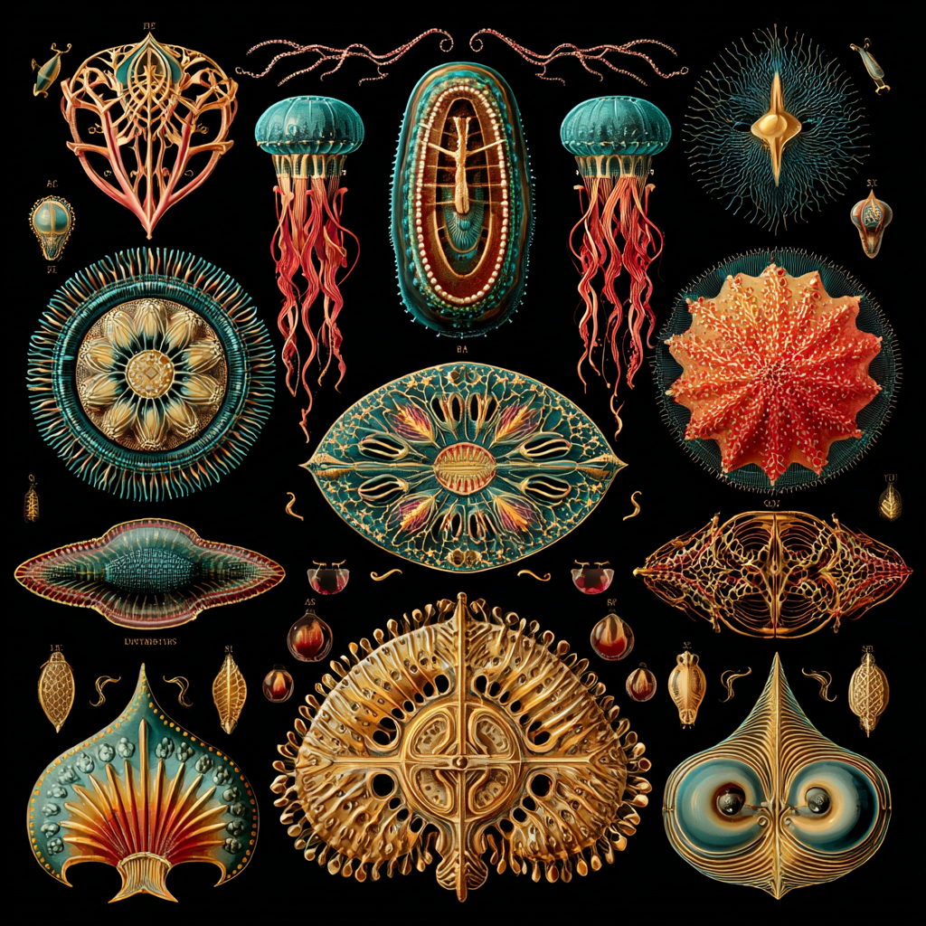Ernst Haeckel Art Forms in Nature