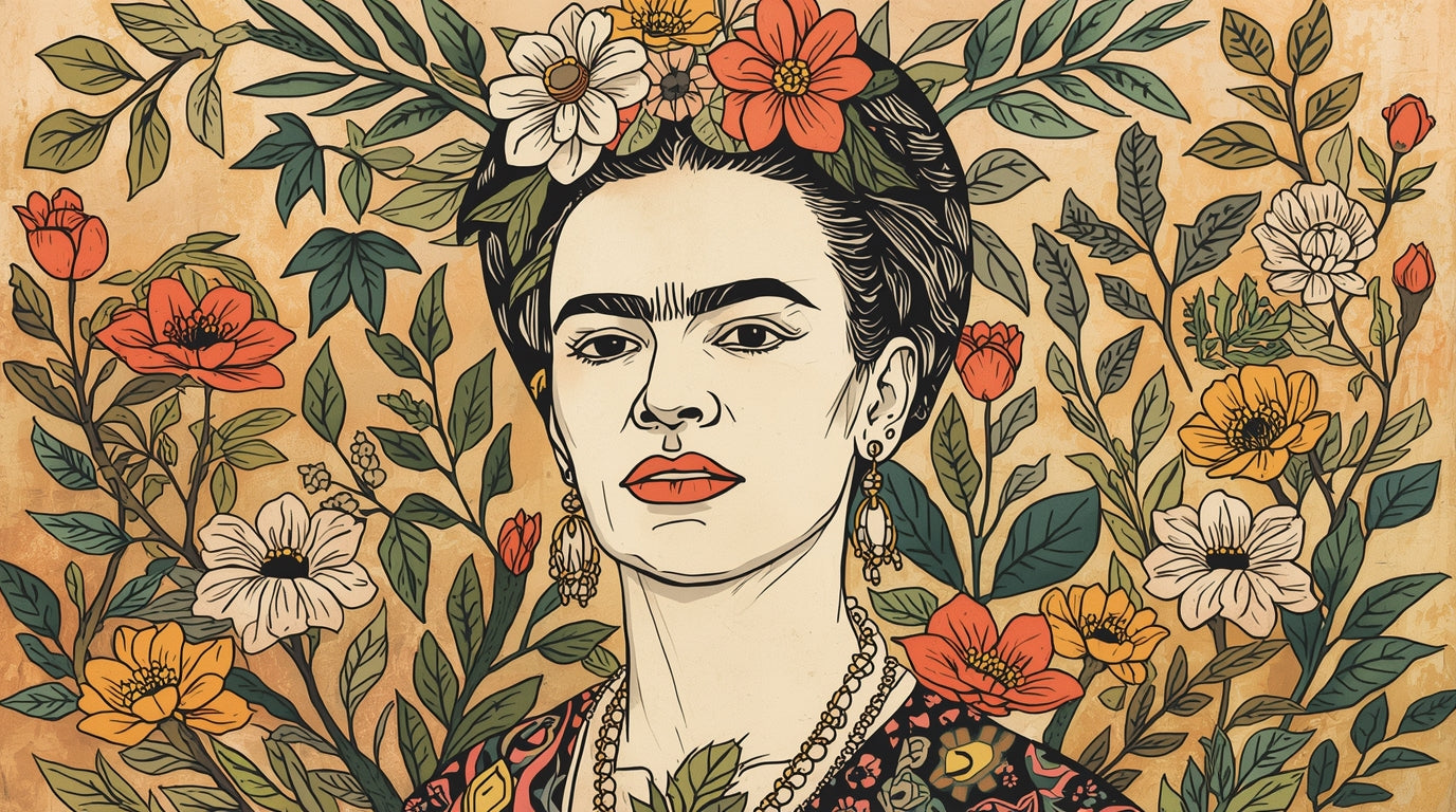 Frida Kahlo Self-Portrait Reimagined