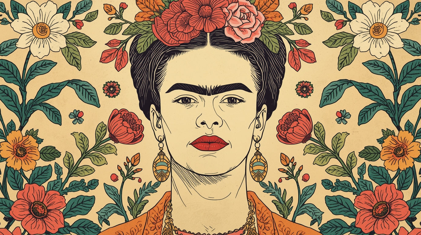Frida Kahlo Self-Portrait Reimagined