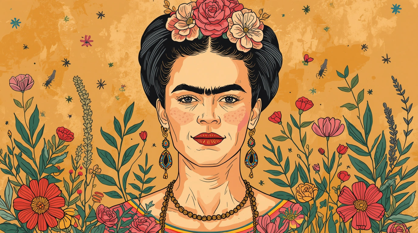 Frida Kahlo Self-Portrait Reimagined
